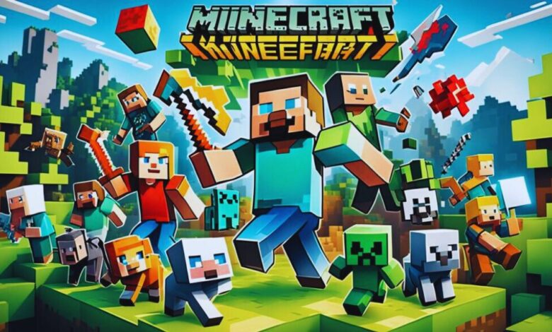 minecraft (2009) game icons banners